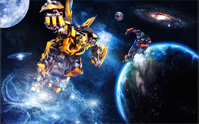 变形金刚星空太空