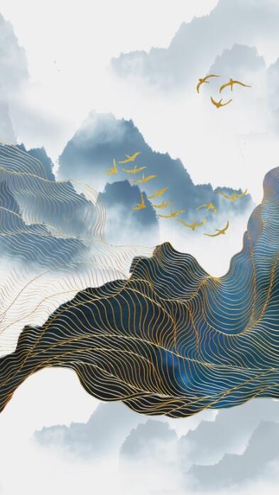 玄关 飞鸟 抽象