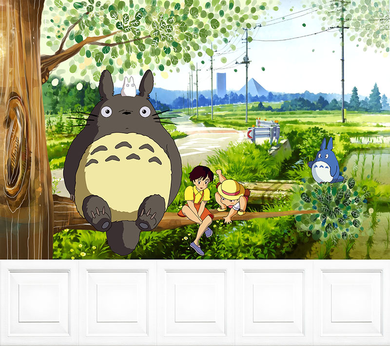 现代简约背景墙龙