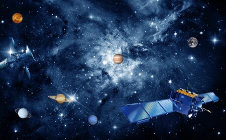 星空太空天顶背景