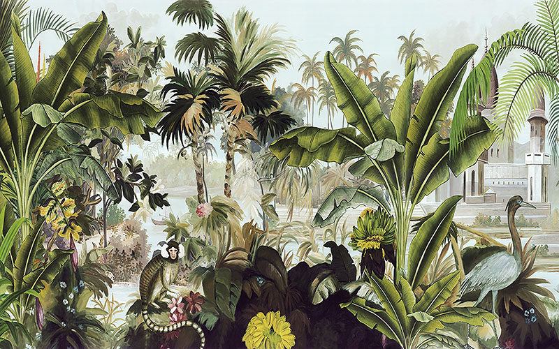 现代简约背景墙热