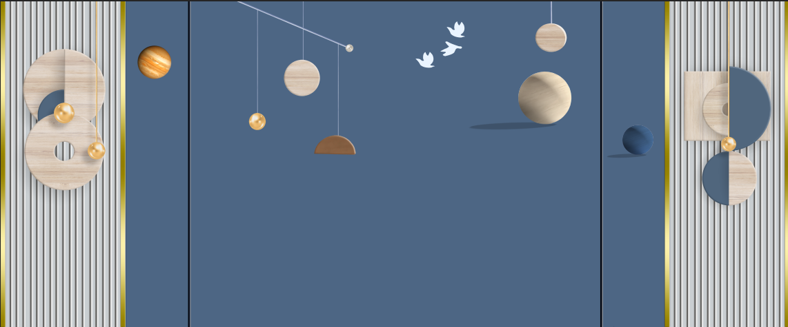 现代简约格栅背景