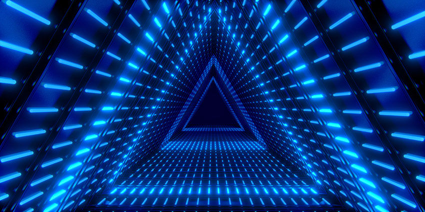 延伸空间 三角光