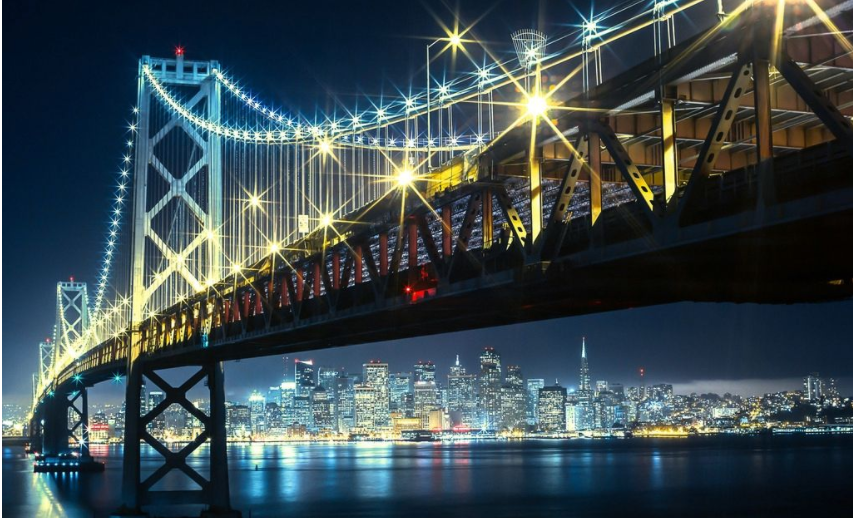 北戴河夜景图片大