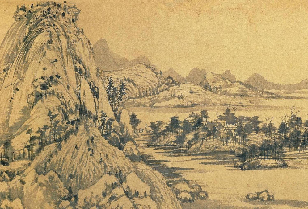 新中式复古山水背