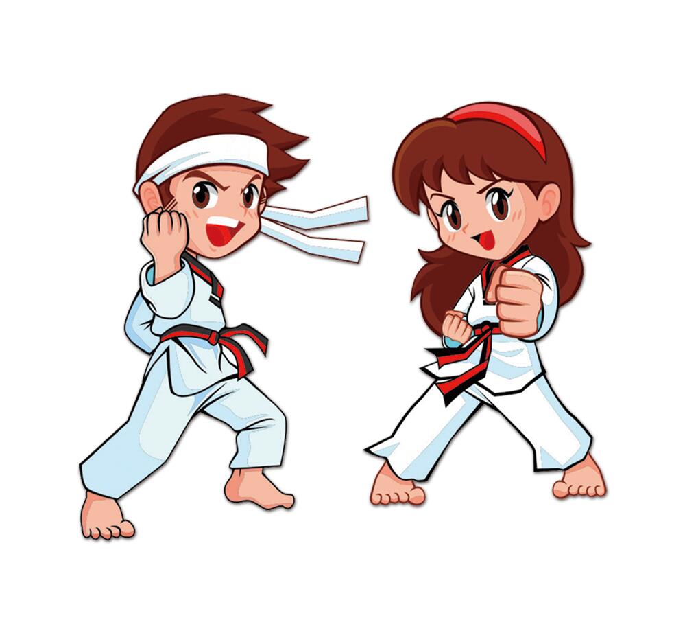 跆拳道武馆图片健