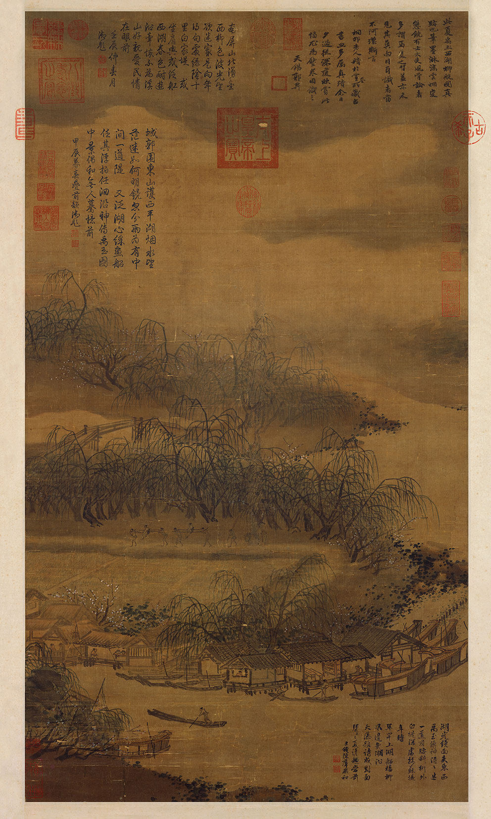 新中式复古山水玄