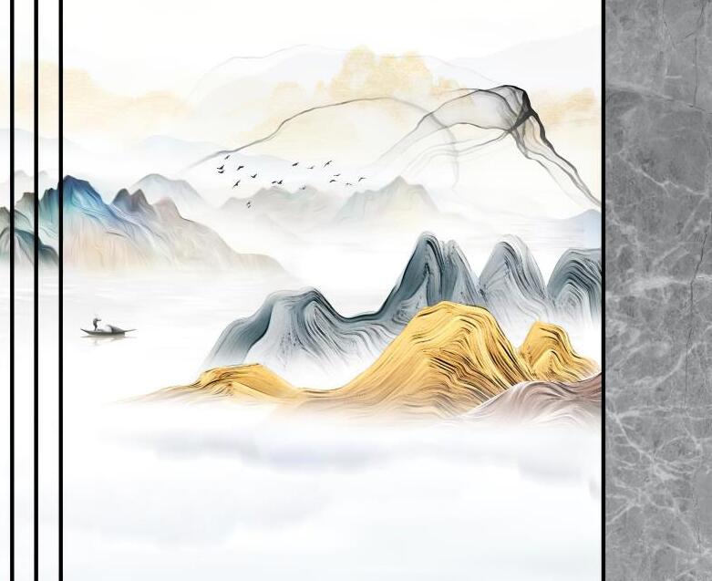 现代简约新中抽象