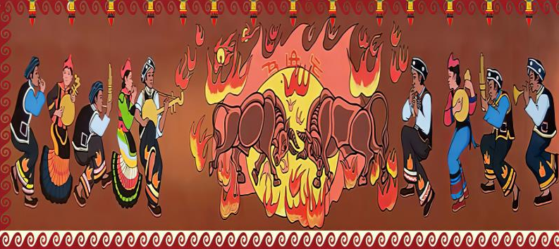 彝族羌族藏装少数