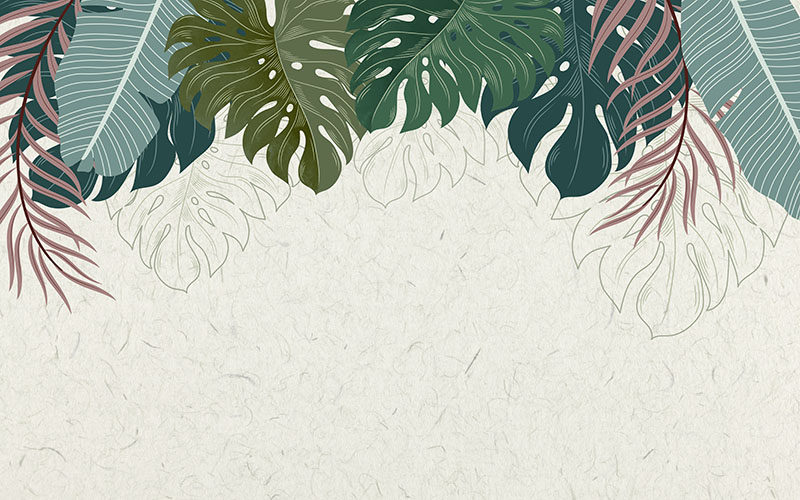 现代简约背景墙田