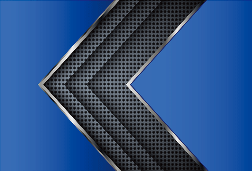 金属条背景墙蓝色