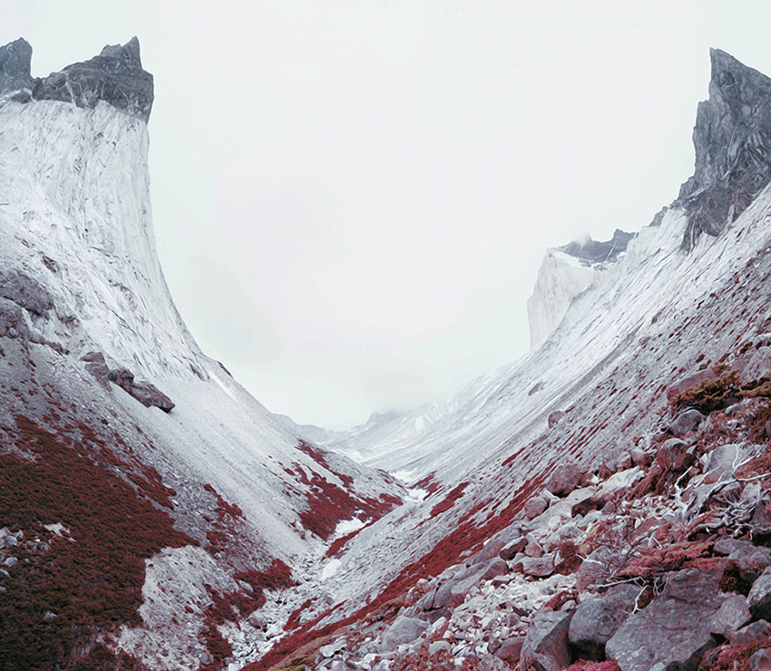 山峡背景墙山峰背