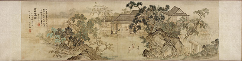 新中式古画名画背