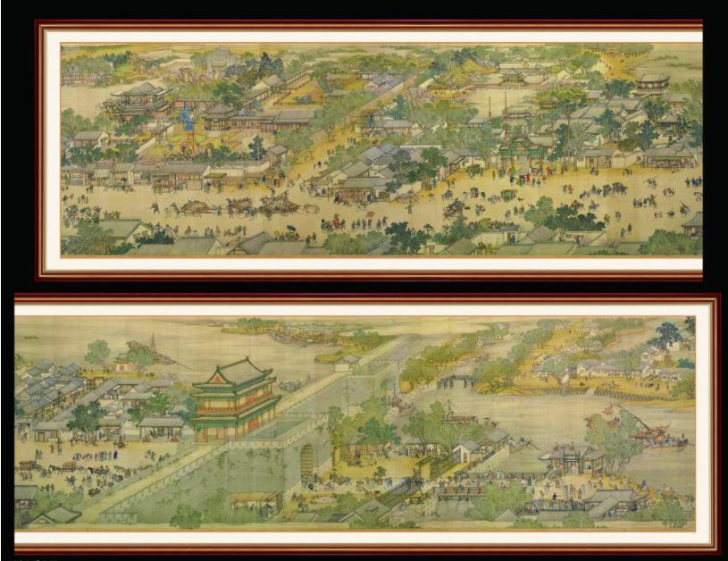 中式复古清明上河
