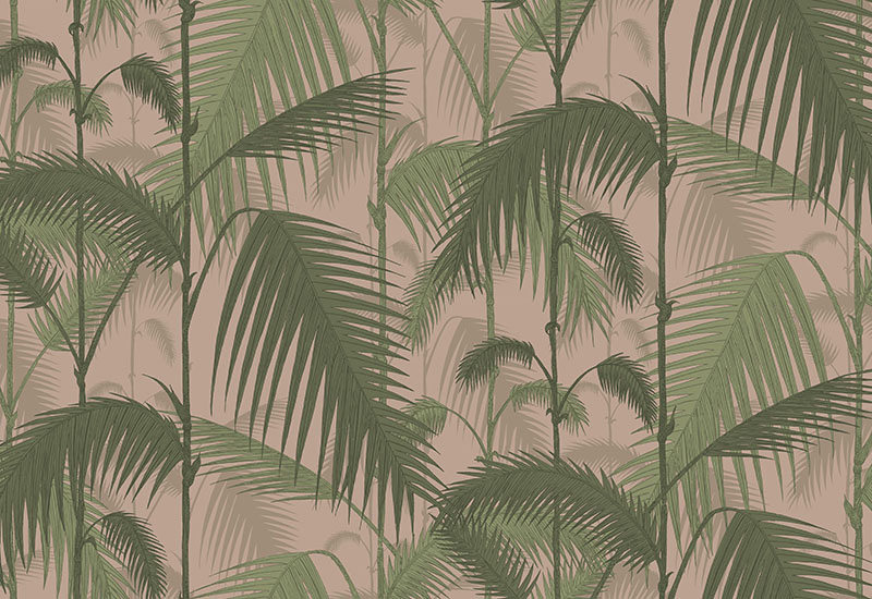 现代简约背景墙绿