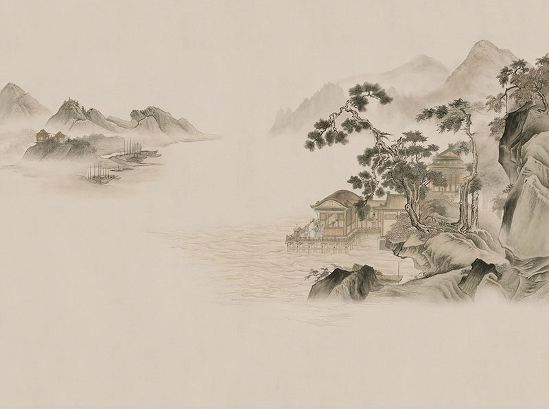 新中式简约松树房