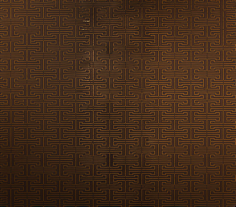 新中式背景墙回字