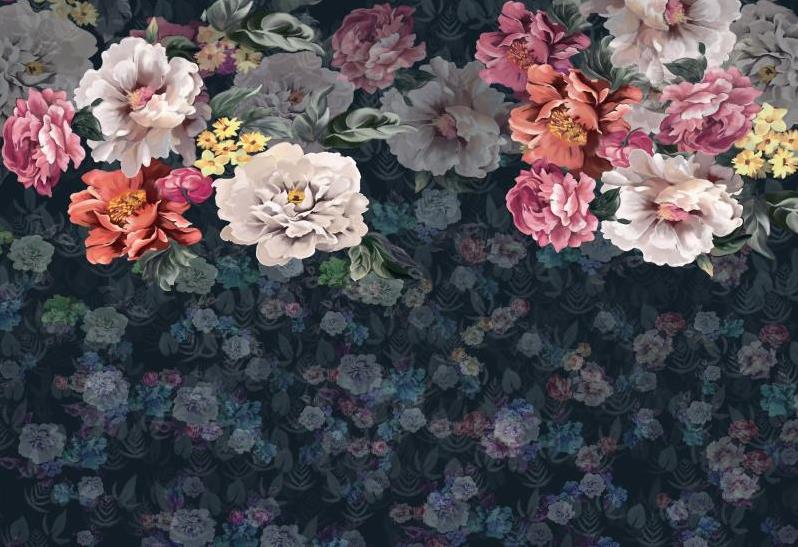 油画花 手绘花手