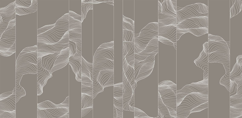 现代简约背景墙抽