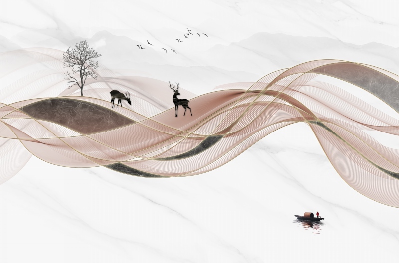 背景墙现代简约大