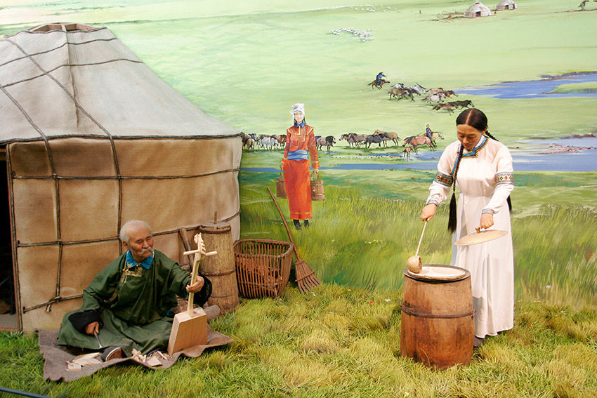 蒙古草原游牧名族