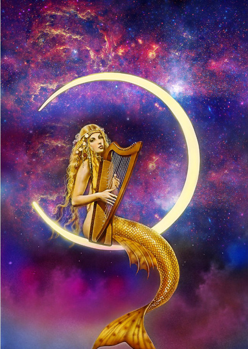 月亮上的美人鱼油