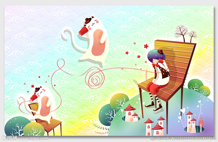 G儿童房卡通幼儿