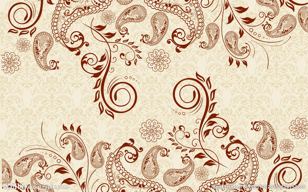 G欧式花纹背景墙