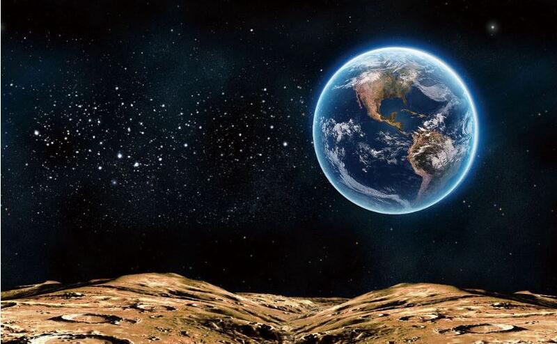 太空背景墙星空地