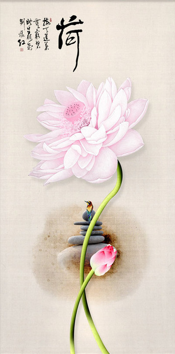 新中式荷香荷韵手