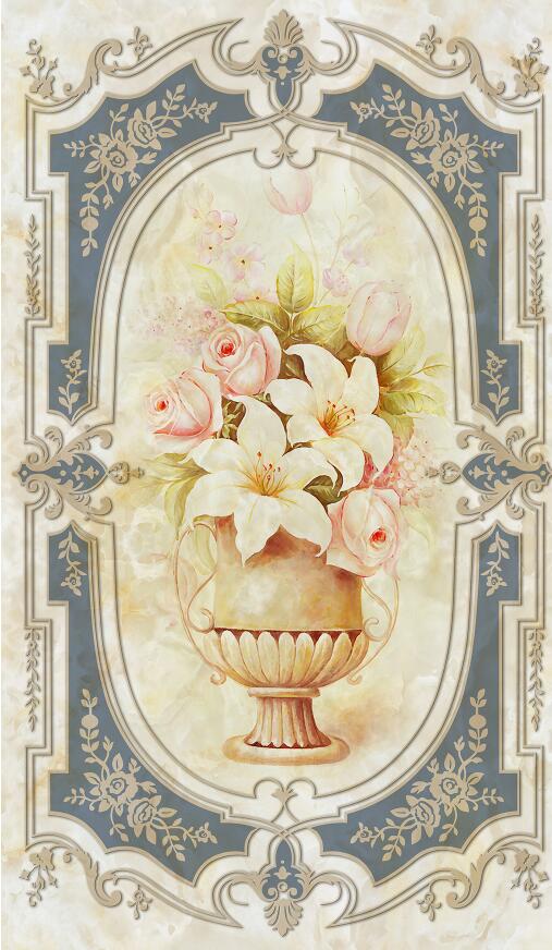 经典尊贵花卉花瓶