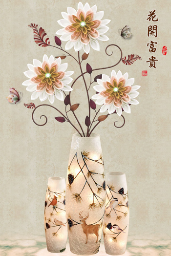 3D立体唯美花朵