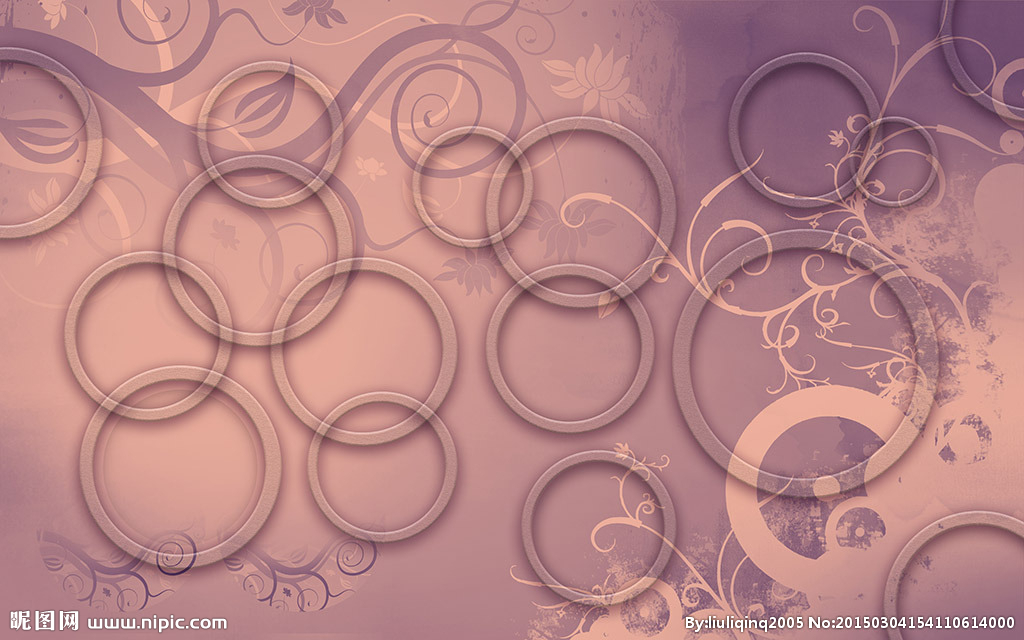 G立体圈圈电视背