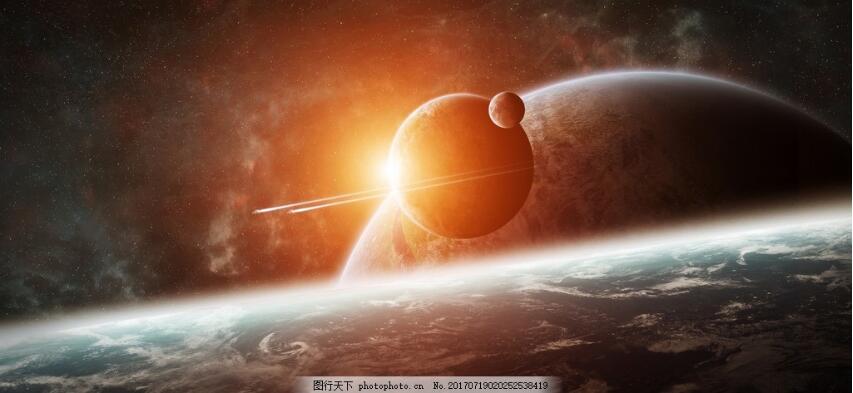 宇宙 地球 星空