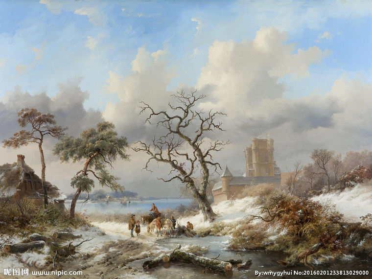 G油画风景图片背