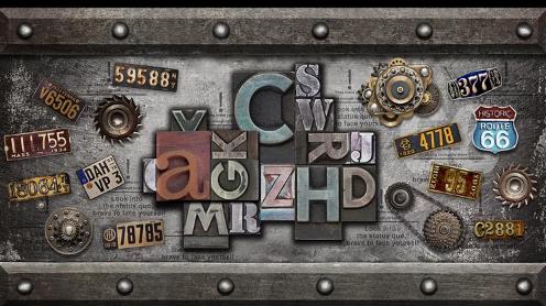 原创复古工业风齿