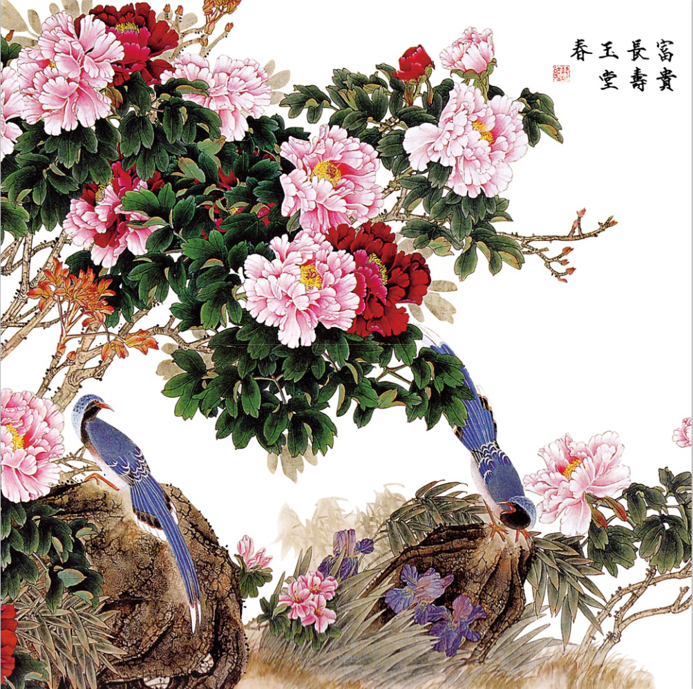 中式复古富贵长寿
