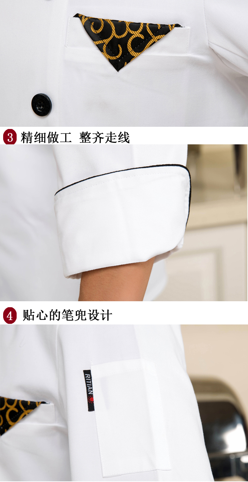 Tenue de cuisinier en Toile de coton - Ref 1910406 Image 28
