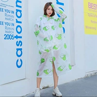 Eva Printed Взрослый плащ 862*Зеленое яблоко (среднее значение для 155-180 см)