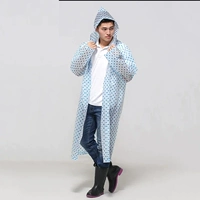 Печать модного плаща MJ-862*Blue Dot (среднее значение для 155-180 см)