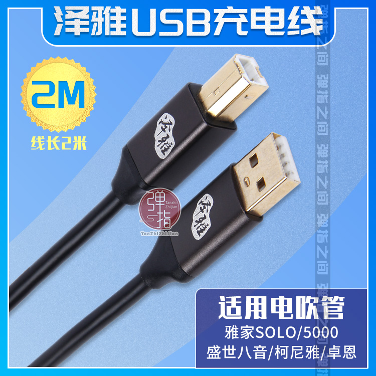 Zeja Multi-functional USB data line Yajia Zhuo Encorny VIII Sound electric blow pipe adapted charging line