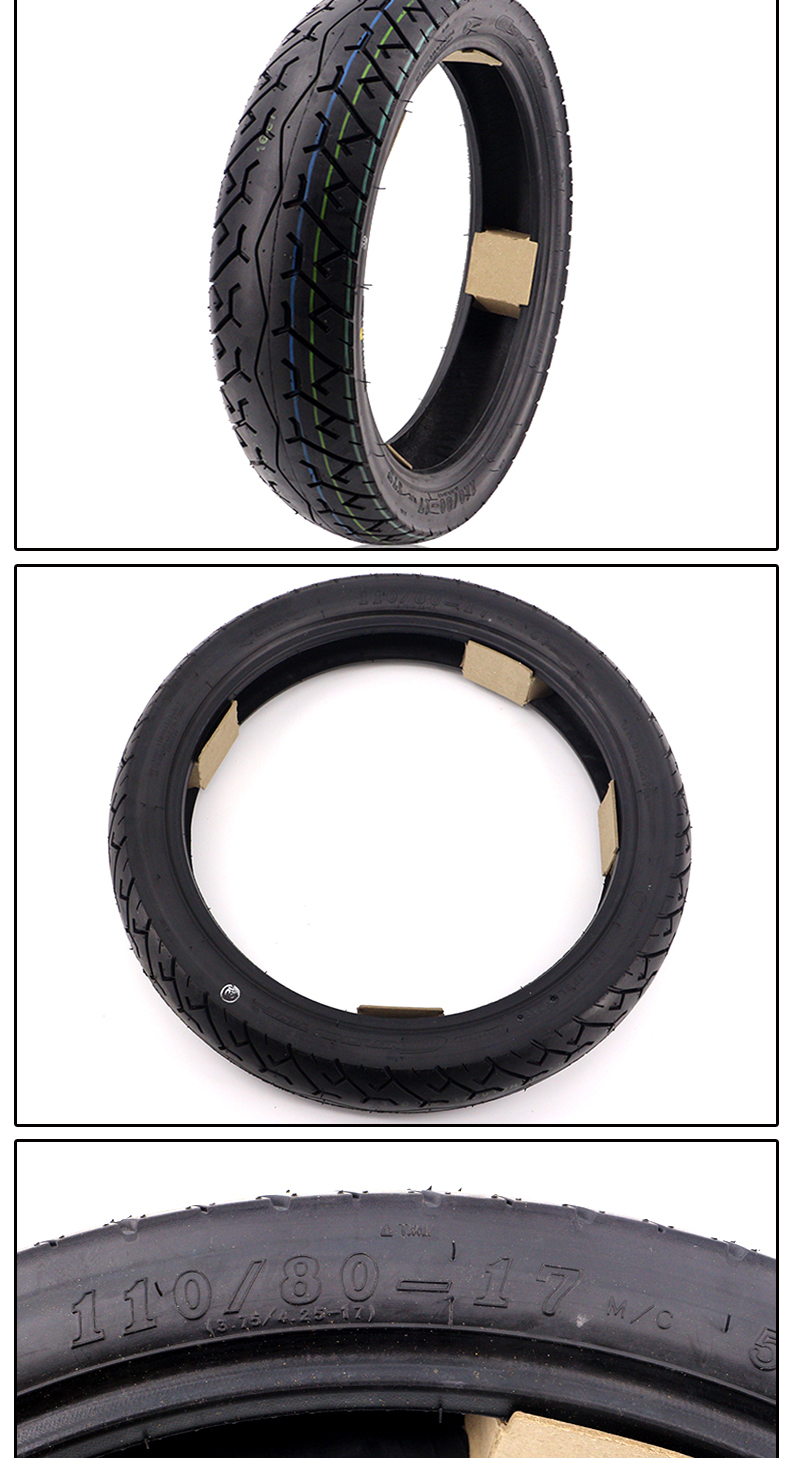 Xe máy Wuyang Honda WH150-2 phantom phía trước và phía sau lốp New Continent Ares 150-F lốp chân không gốc lốp xe máy wave