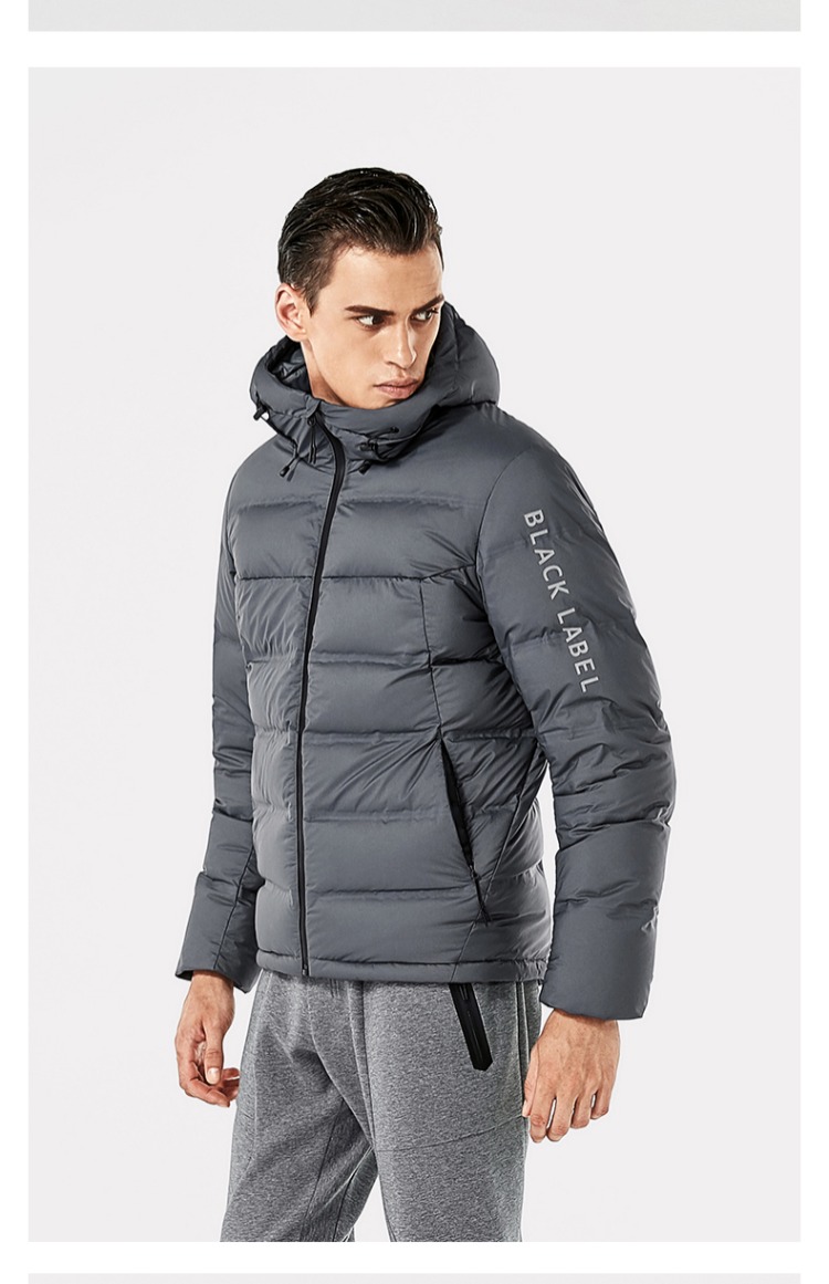 HOTSUIT nam xuống áo khoác mùa đông mới trùm đầu chống gió ngoài trời ấm thể thao nam áo khoác nhẹ vịt xuống - Thể thao xuống áo khoác áo phao zara