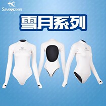 BestDive SaveOcean Moon Moon 2mm Dew Backpack Hip Bikini Free Diving One-piece Wet Suit
