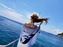 Manta bath towel Manta ray Manta Ray Whale shark Big winged whale quick-drying towel Cotton absorbent quick-drying ocean wind bath towel