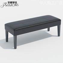 Modern minimalist bed tail stool bedroom rectangular entrance test for shoes stool down-to-head bedside Bedside Bench Sofa Stool