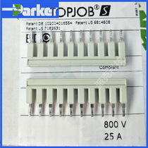 WAGO Germany Wanke 2002-410 ten-bit comb jumper insulated spring terminal short connection strip