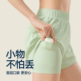 Спортивные быстросохнущие шорты, дышащие штаны, комплект, защитное белье, одежда для йоги, комбинезон, для бега