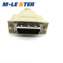 Menglaisi HPDB26 male plastic shell screw welding wire puncture crimping plug plug DB26 core