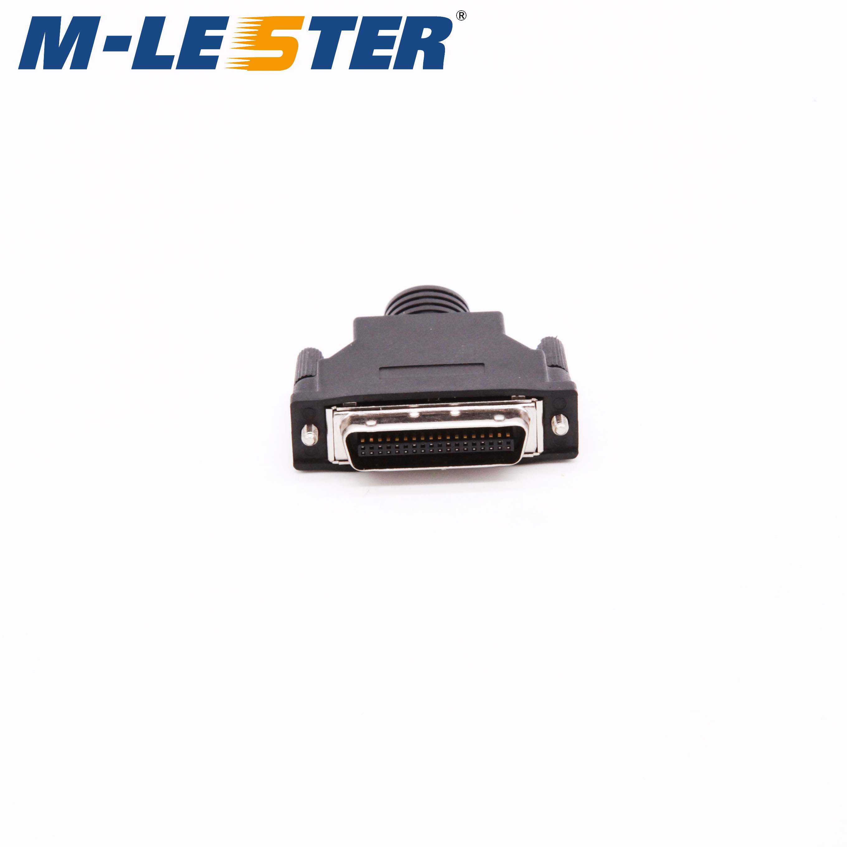 Meng LeitsutSCSI 36 core welding wire head plastic shell screw CN type 36 welded wire male head connector plug